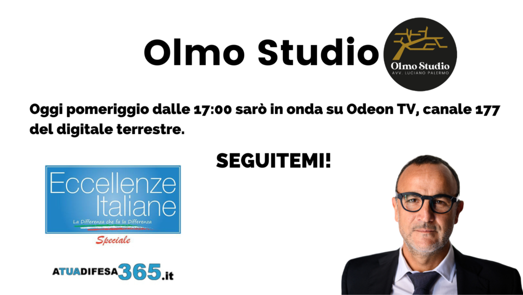 La mia intervista su Odeon Tv