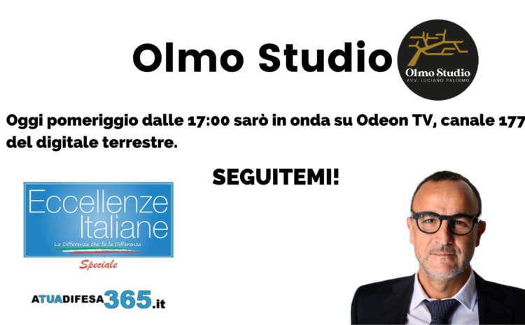 La mia intervista su Odeon Tv